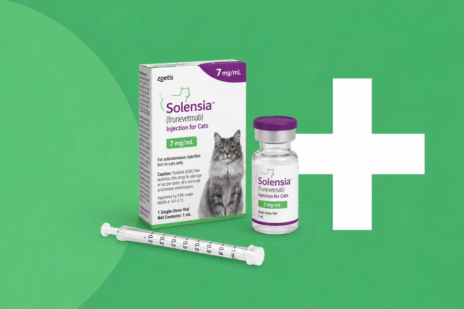Solensia (Соленсія) знеболювальний препарат для котів при остеоартриті